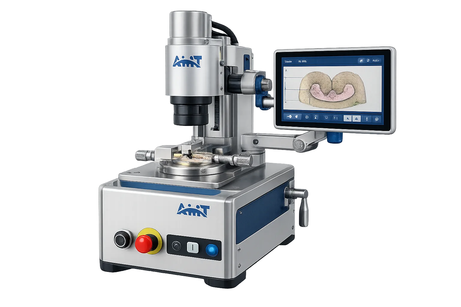 AMT crimp cross-section analysis machine