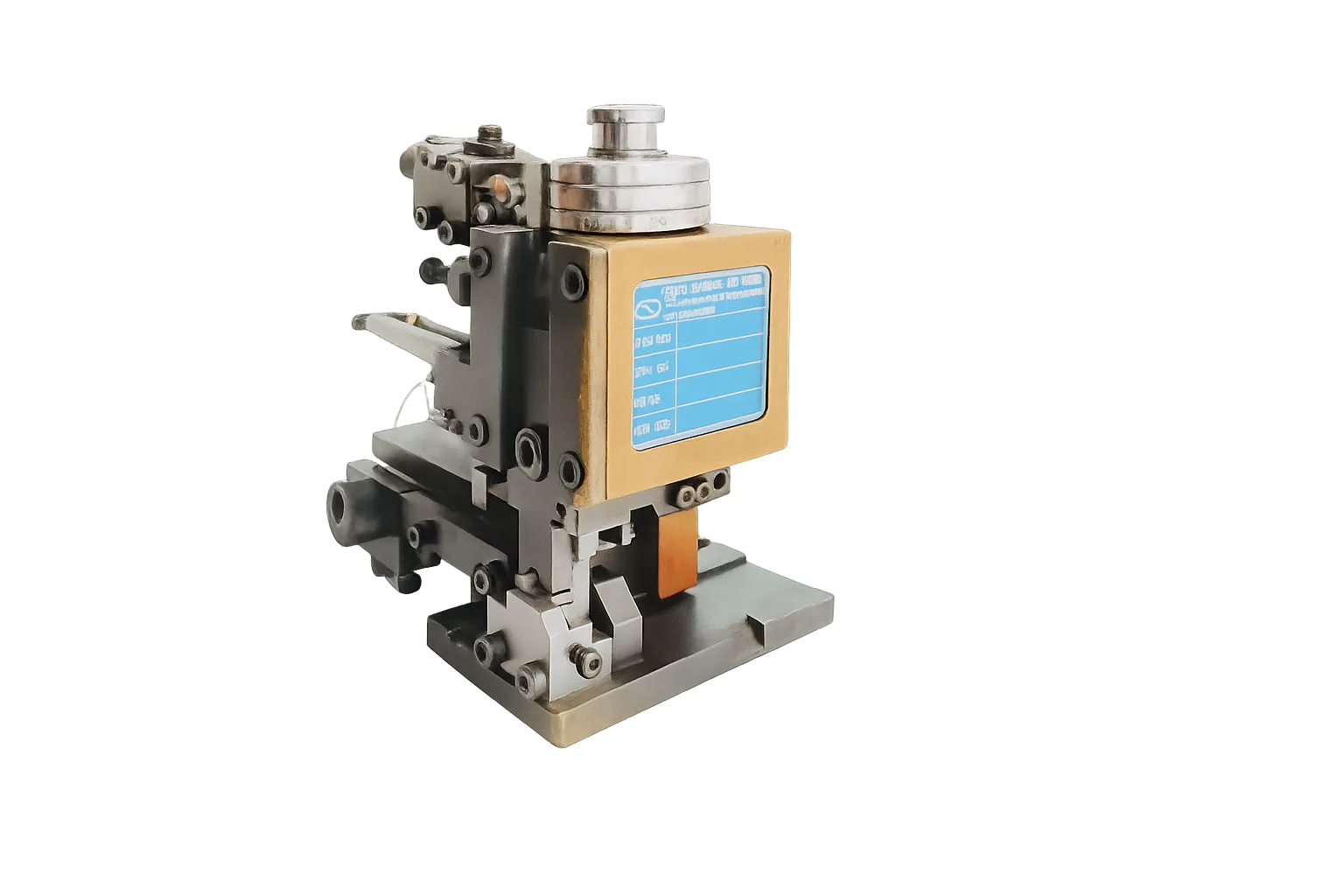 Unique S/F Crimping Applicator - Side-Feed, Mechanical crimping applicator by Anjali Machine Tools